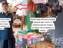 Video Viral, Guru Honorer 30 Tahun Mengabdi, Akhirnya Jadi Pengamen di Pasar